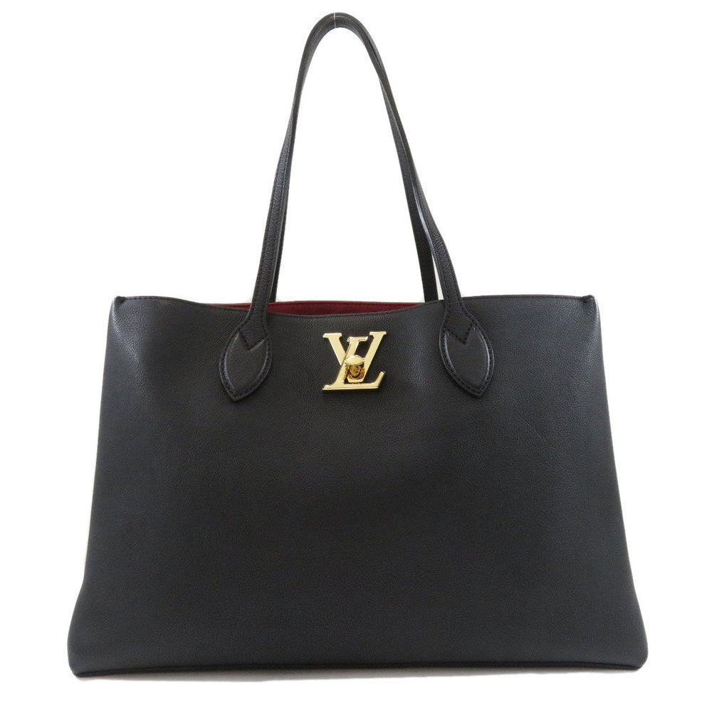 Louis Vuitton Lock Me Shopper Tote Bag Calf